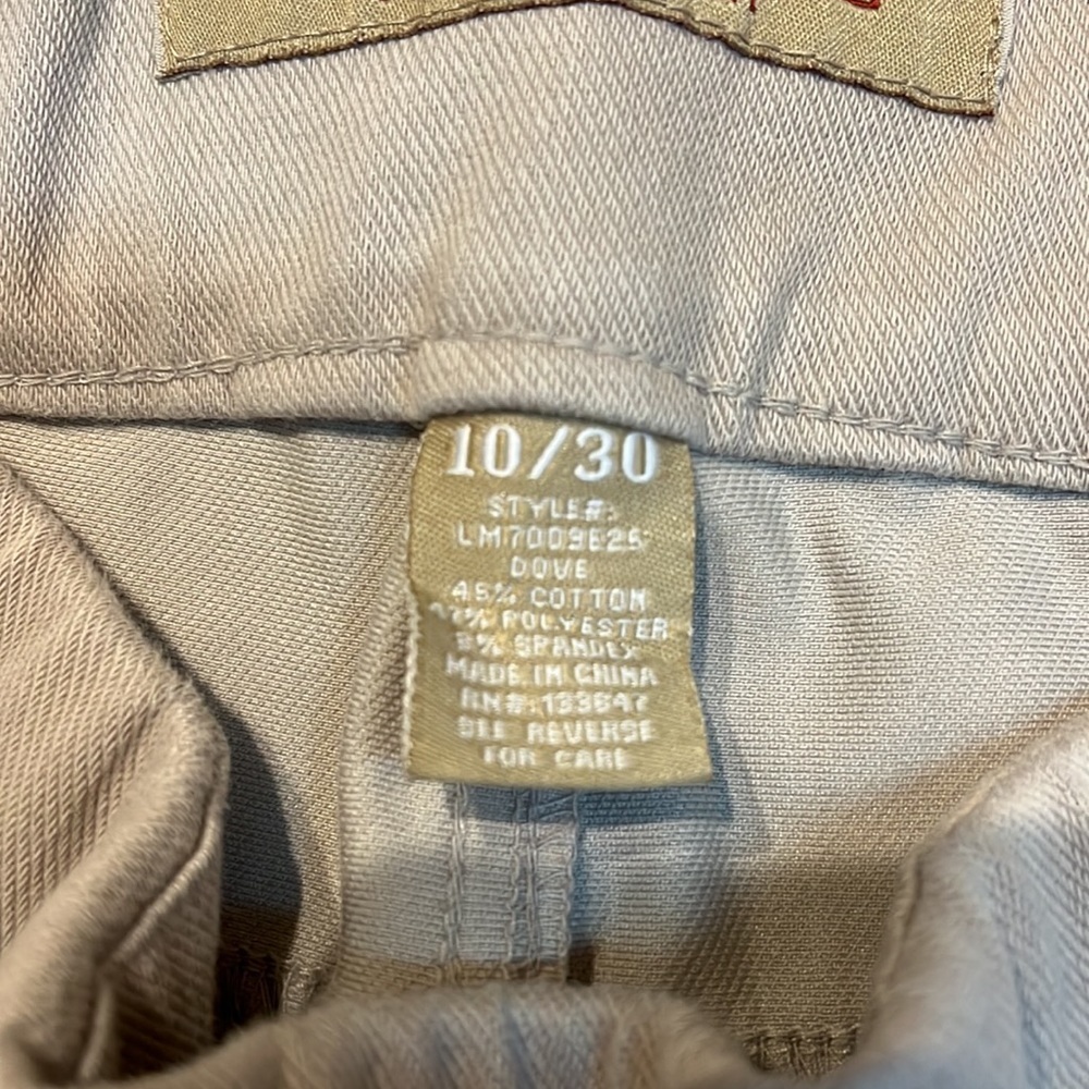 Liverpool Pull-On Cropped Pants Size 10/30 - Picture 6 of 10